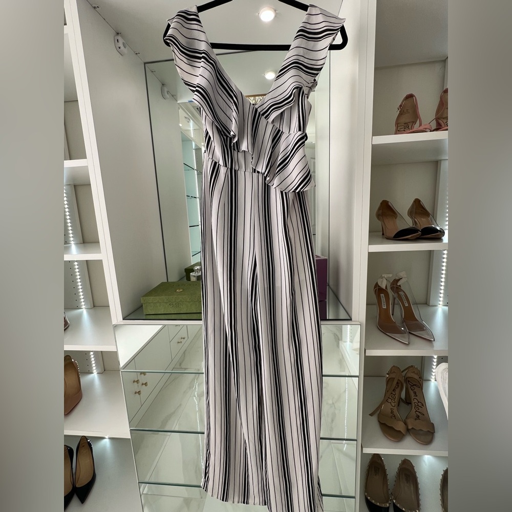 Black And White Jumpsuit Size Small